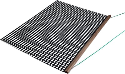 Carrington Tennisbaan Sleepnet Zilver 180x115 cm