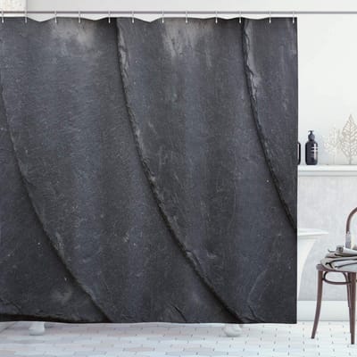 ABAKUHAUS Douchegordijn – Moderne Grafische Uitvoering – 175x180 cm