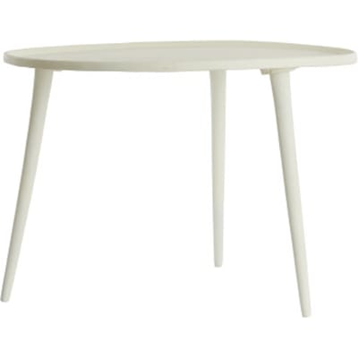 Light & Living - Bijzettafel BABINA - Ø59x41cm - Wit