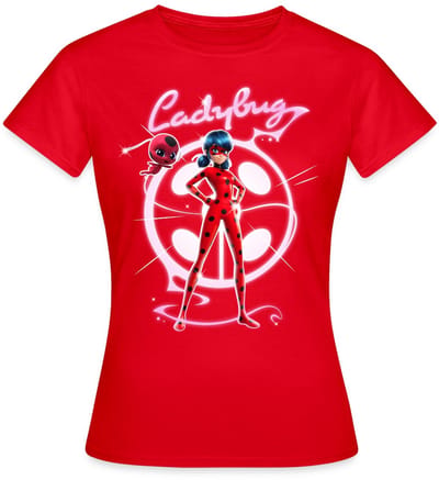 Miraculous Ladybug Met Tikki T-Shirt Dames