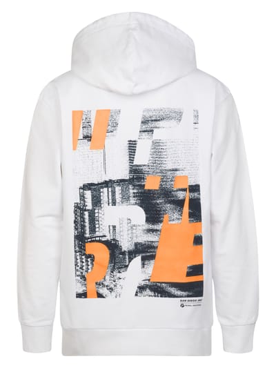 Petrol Industries - Jongens Gebreide hoodie met print Chapala - Wit - Maat 164