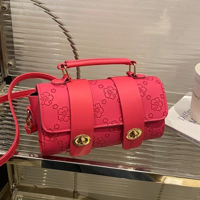 Franse Niche Dames Tassen voor Dames Nieuwe Mode Retro Handtassen voor Dames Veelzijdige Schoudertassen voor Dames Crossbody Tassen voor Dames red