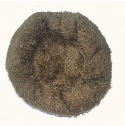 OLOEY Hamsterbedje- zacht- warm kussen voor kleine dieren - comfortabel slaapmatje voor cavia's-egels-eekhoorns-ratten-chinchilla's (koffiebruin)