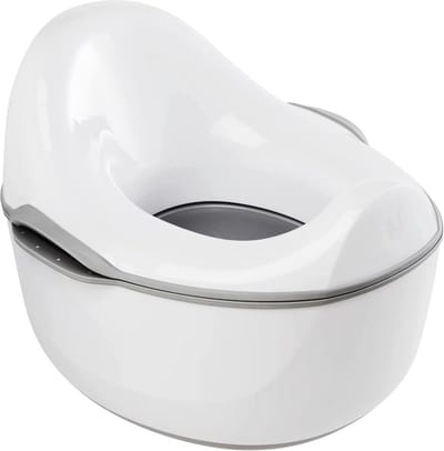 Plaspotje deluxe 4-in-1 met opstapje en wc-brilverkleiner - wit - vanaf 18 maanden