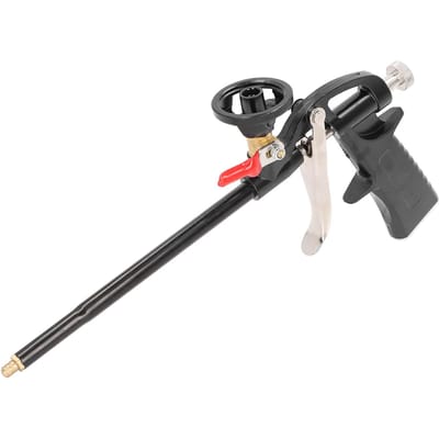 12,4 Inch Schuimspuitpistool Lange Mondstuk Schuimpistool Afdichtingsmiddel Dosering Applicator voor Kit Opvulling black