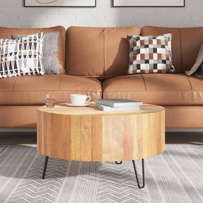 vidaXL - Salontafel - massief - gerecycled - hout