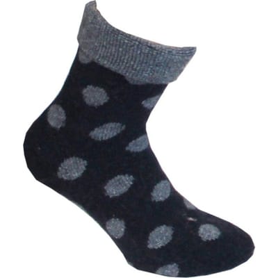 Boru Huissokken Unisex Navy - Maat 35-38 - 45% wol - 2 paar