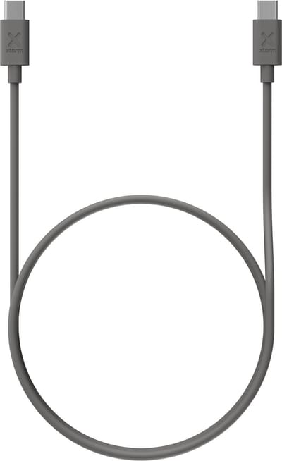 Xtorm USB-C PD 100W Kabel - 1 meter - Grijs