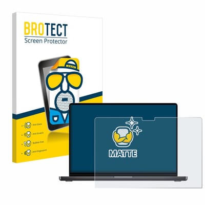 BROTECT - Screenprotector voor Apple MacBook Pro 14" M3 2023 - Folie Beschermfolie matte