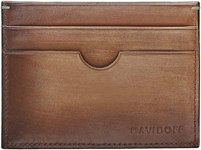 Davidoff Venice - Kaartenhouder 4cc 9.5 cm (cognac)