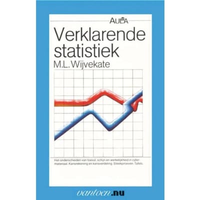 Verklarende Statistiek - Vantoen.Nu - M.L. Wijvekate