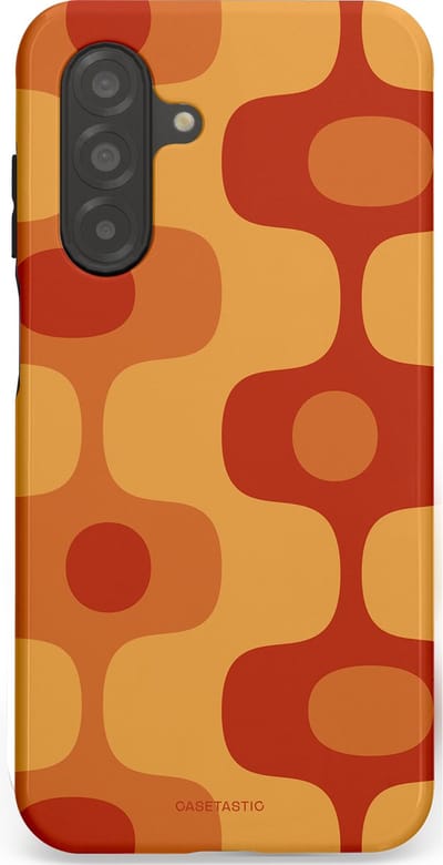 Casetastic Hoesje Geschikt voor Samsung A26 - Stijlvolle Beschermende Duo-layer Case - Vintage Rust