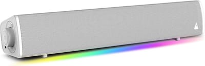 Compacte Soundbar - Gaming Geluid - Meeslepend Luisteren - SuperWide Technologie - 24W Piekvermogen - Wit