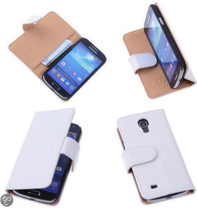 Bestcases Vintage Creme Book Cover Samsung Galaxy S4 Mini i9190