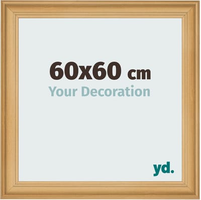 Your Decoration - Fotolijst 60x60 cm - MDF - Dennen Houtnerf - Lazio