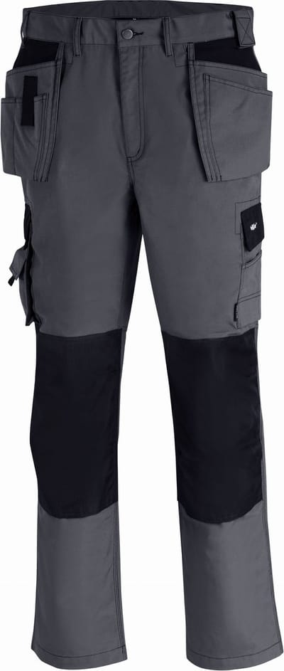 teXXor Canvasbroek Panama grijs/zwart
