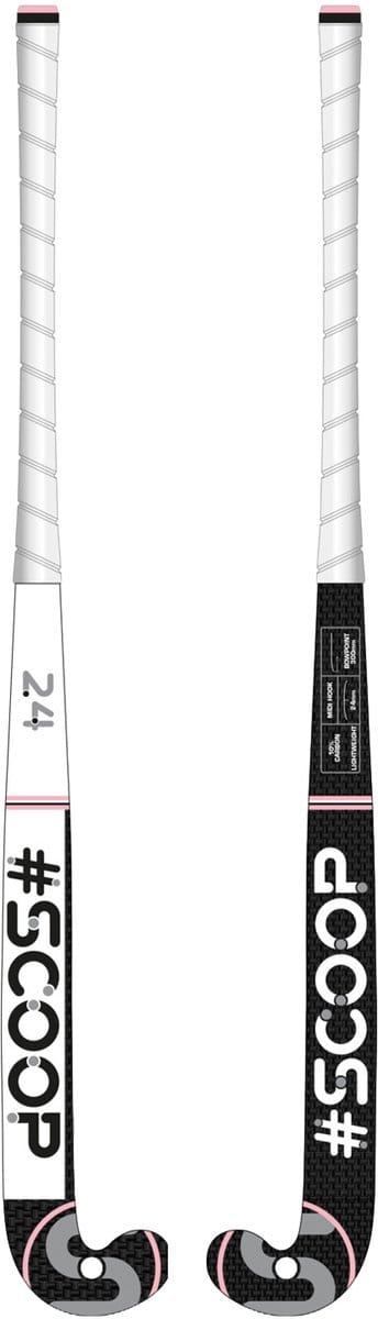 Scoop #33 Hockeystick - Mid Bow - 10% Carbon - Hockeystick Senior - Outdoor - 36,5 Inch