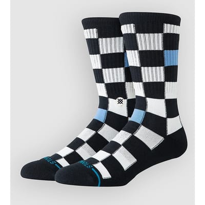 Stance Chef Check Crew Socks patroon