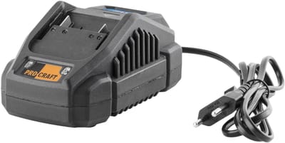 Procraft 20/2.4A oplader 20 V 2,4 A voor Li-ion-accu's