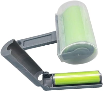 Pluizenroller - Haarverwijderaar Roller - Kleding Reinigen - Herbruikbaar Slijtvast - 17.3 cm - Grijs