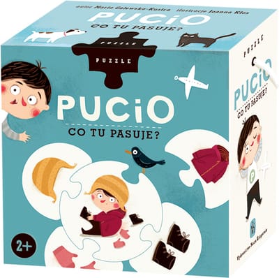 Wydawnictwo Nasza Księgarnia Pucio Serie - Educatief Puzzelspel - Vanaf 2 jaar - 25 Stukken
