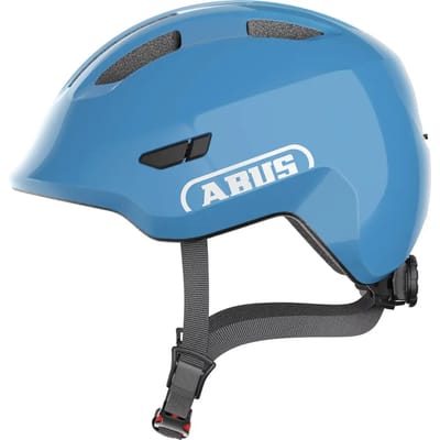 Fietshelm ABUS SMILEY 3.0 shiny blue S - 45-50 cm - blauw - Geschikt voor gebruik op kinderfietsen - 220 g