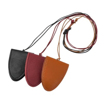 Allecto - Lederen Brilopberger met Ketting - Stylish en handig - Voor