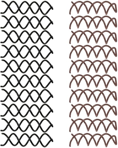 Dailygoods - 20 Spiraalvormige Haarspelden voor Kapsels