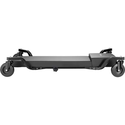 Chariot de mécanique 1m avec 4 grandes roues, Profil bas 180 kg pour sous la voiture, Rouleur de garage, Chariot roulant avec appui-tête surélevé, Frein manuel pour auto