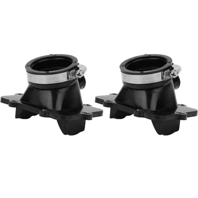 2 Pièces Botte de Collecteur d'Admission de Carburateur Adapté pour Ski Doo GSx MXz GTX 500SS 42086788 black
