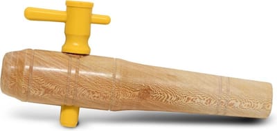 Meuwissen Agro - Houten Regenton Kraan - Groot 24 cm - ø 3,0 - 5,0 cm