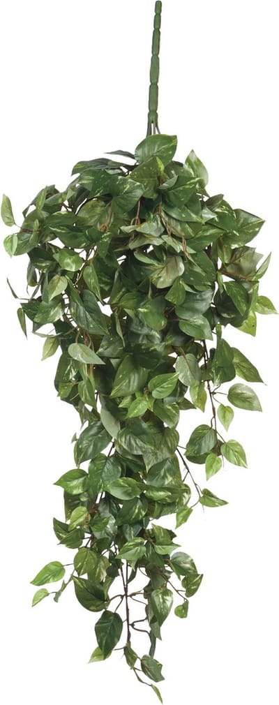 Mica Decorations - Kunstplant steker - Scindapsus Hangend - Groen - L80