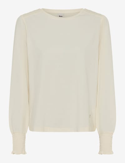 Brax Dames Shirt  Style CAITLIN L soft ecru, crèmewit, maat 38