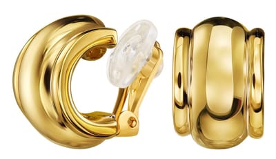 Traveller Clip Oorbellen - Oorclips Dames - Goudkleurig - Verguld - 157608