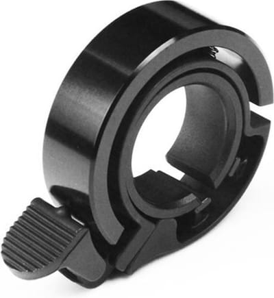 CHPN - Fietsbel - Compacte fietsbel - Kleine fietsbel - 15mm - Zwart - Bel - Fiets accessoire - Smal stuur - Smalle bel