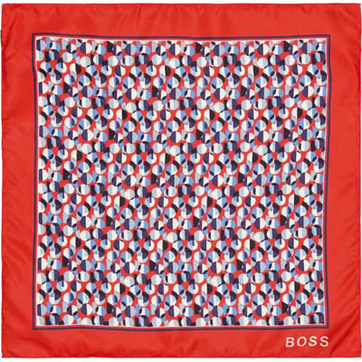 Boss Heren Zakdoek met logo (Rood)