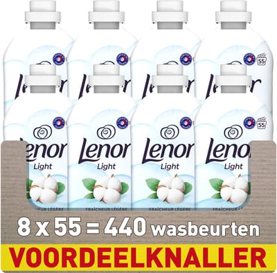 Lenor Wasverzachter - Katoen - 8 x 55 Wasbeurten