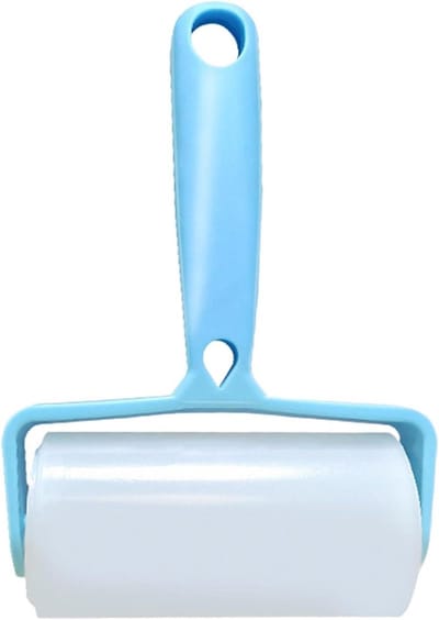Pluisverwijderaar Roller - Kledingreiniger - Kleding Snel Reinigen - Wasbaar & Herbruikbaar - 10.1 x 5.4 cm - Blauw