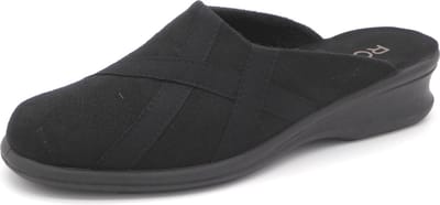 Rohde Dames Pantoffel Muil - 2500-90 Zwart - Maat 5½ (38.5)