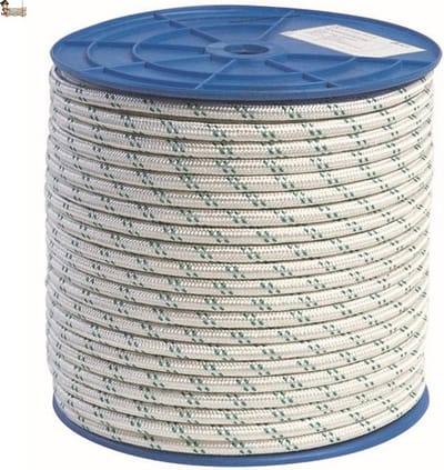 Sterk Gevlochten Nylon Touw - Ø 5mm - Geel - Geschikt voor Keuken, Landbouw, Klussen en Meer