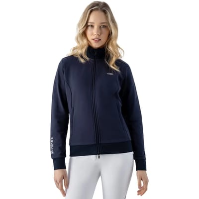 Damessweatshirt met rits Equiline Eqcarrek