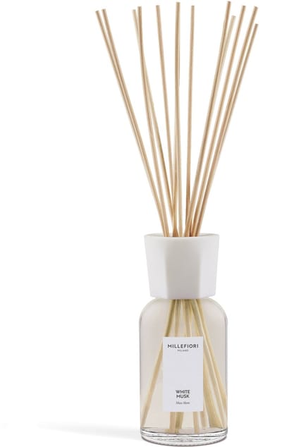 Millefiori Milano - Geurstokjes 500 ml - White Musk - 9 tot 12 maanden