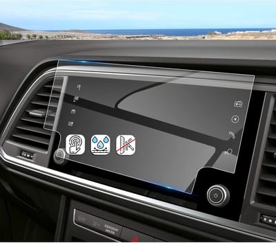 Navigatiescherm Beschermfolie voor Seat Ateca 2020, 9H Krasbestendige Tempered Glass Bescherming, Ideaal voor GPS en Touchscreen Gebruik (8 Inch)