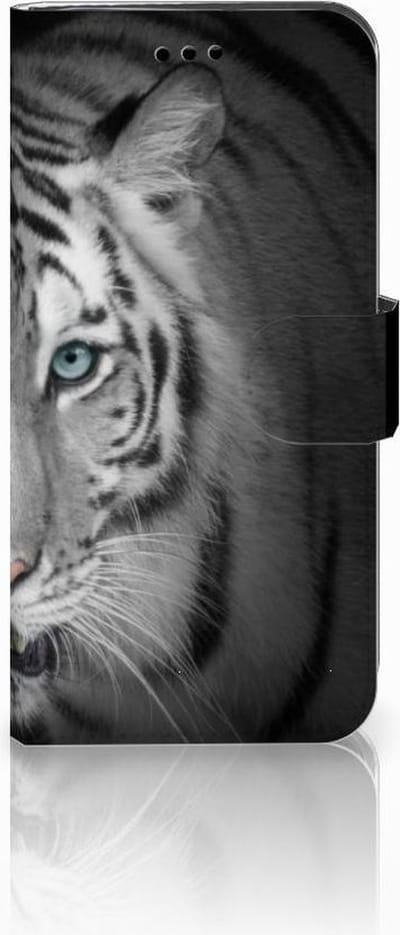 Huawei P10 Lite Telefoonhoesje met Pasjes Tijger