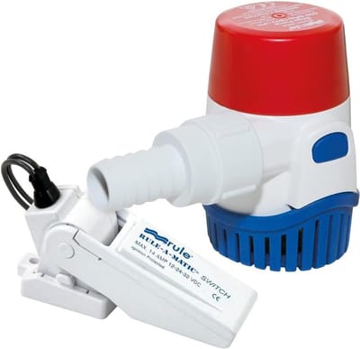 Rule 24DA-35A 360 Standaard Bilgepomp 1363 l/u 12V + Bilgeschakelaar