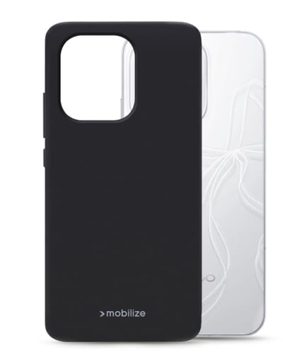 Mobilize Rubber Gelly Case - Geschikt voor OPPO Reno15 Pro 5G - Matt Black