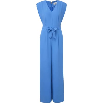 comma - female - Jumpsuit met wijde pijpen
