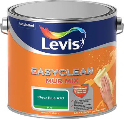 Levis - Easyclean Mur Mat Mix - Clear Blue A70 - Mengverf - 2,5 L