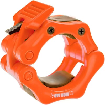 Set van 2 Zwarte Halterklemmen 5 cm - Professionele Klemmen voor Olympische Stangen, CrossFit en Krachttraining
