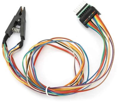 Testclip voor SOP16 en SOIC16 IC's - 16-pins testklem voor DIP8 en Flash-programmering, ideaal voor elektronica en reparaties